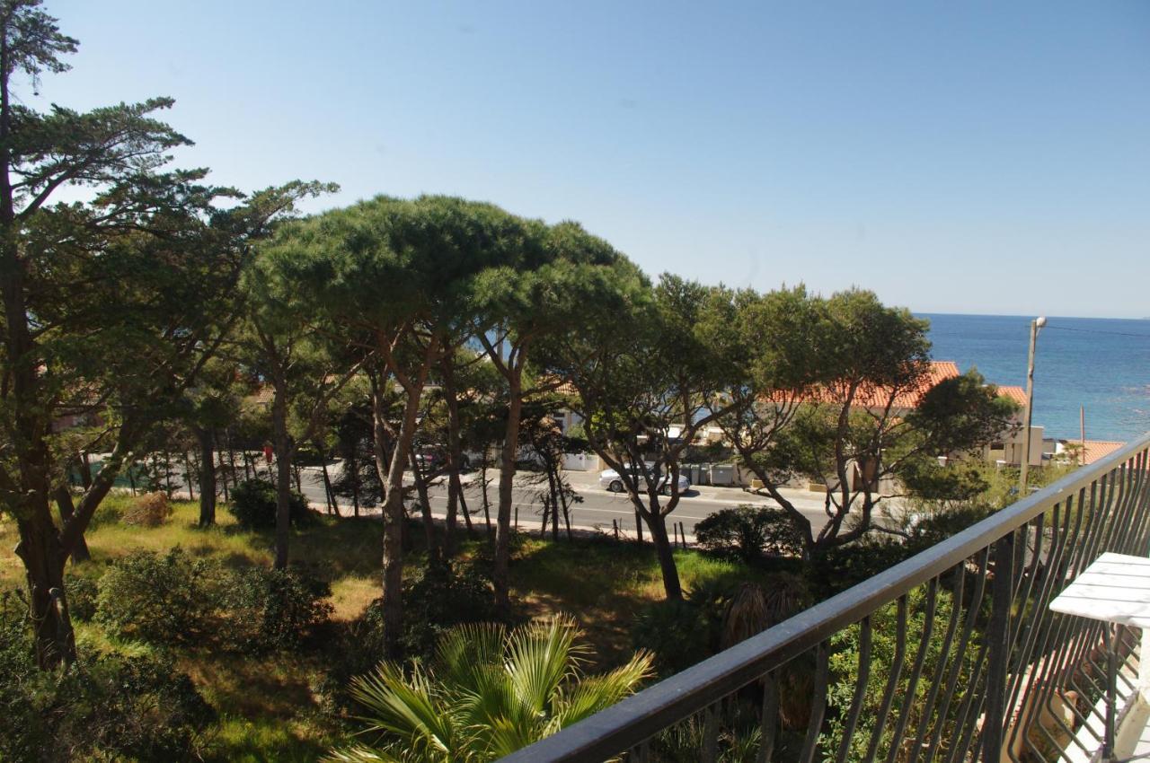 Hotel Almanarre Plage - Hotel Eco-Responsable Face A La Mer イエール エクステリア 写真