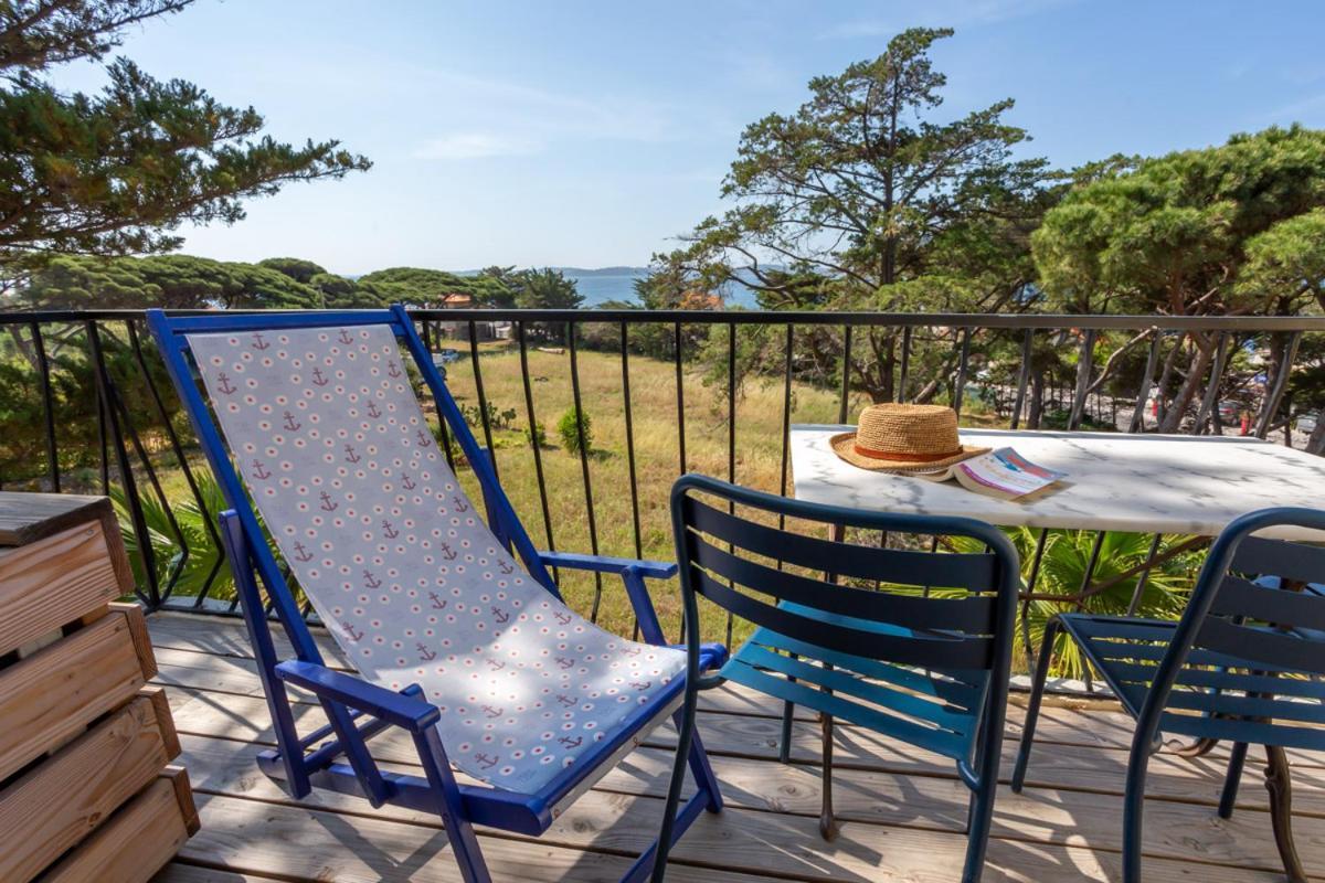 Hotel Almanarre Plage - Hotel Eco-Responsable Face A La Mer イエール エクステリア 写真